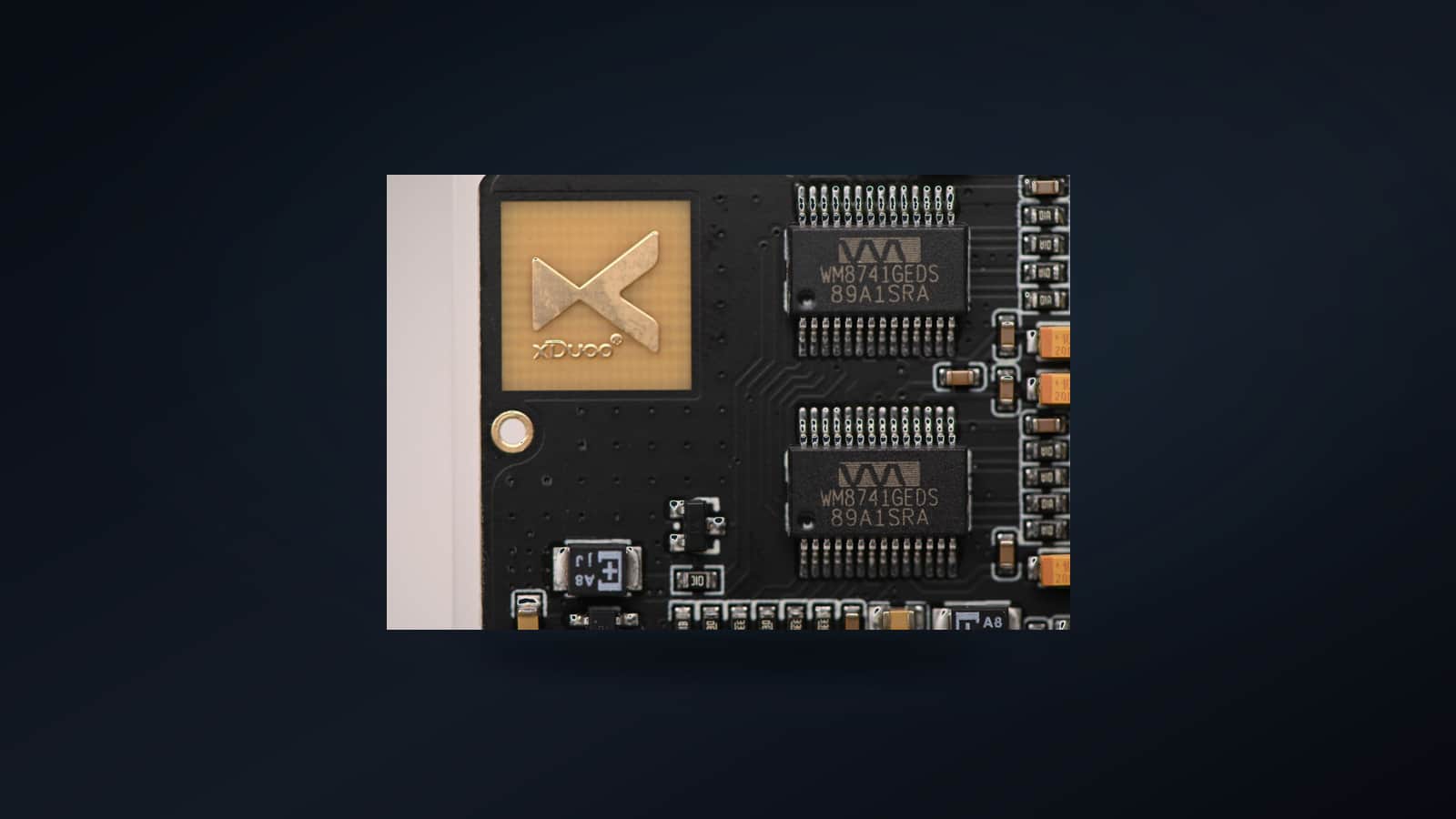 WM8741 Card top