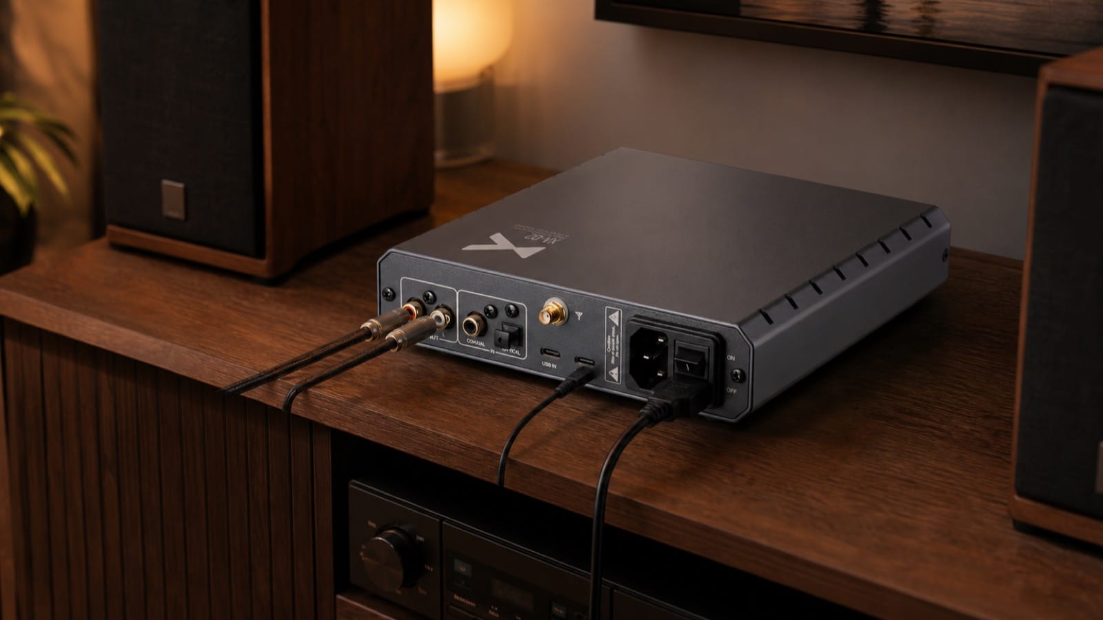 Balanced Class A. Compact Control.
