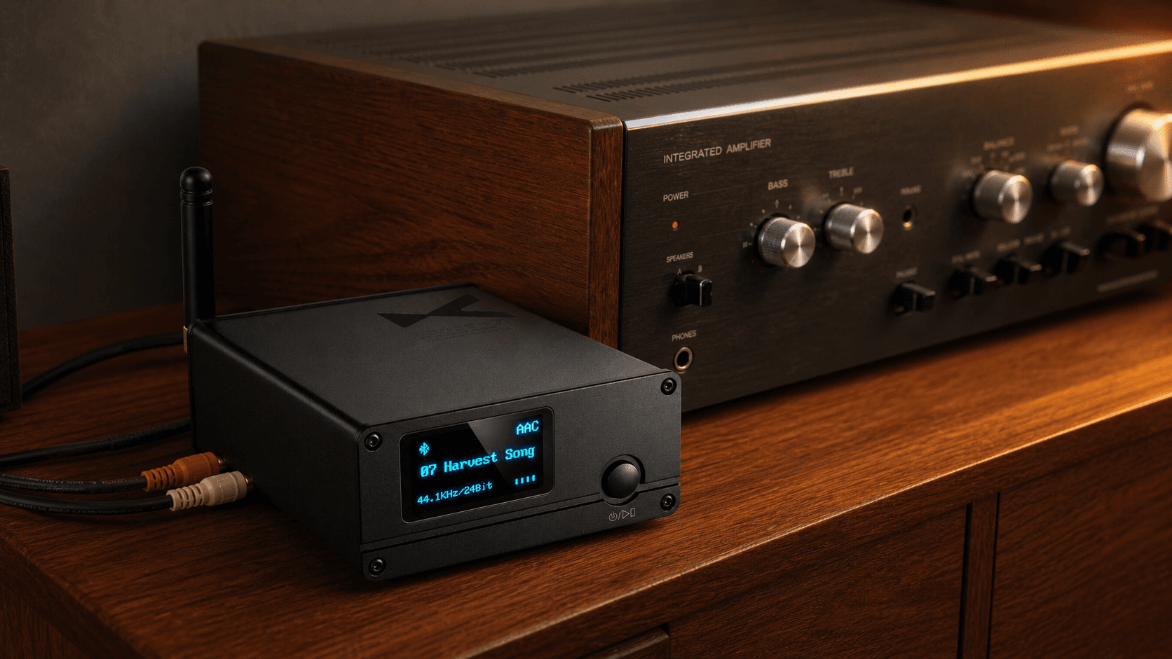 Bluetooth 5.1 DAC Receiver & Digital Transport.