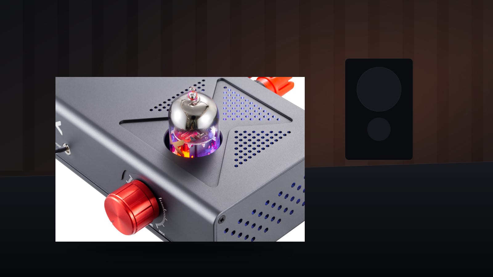Tube Tone. Compact Speaker Power.