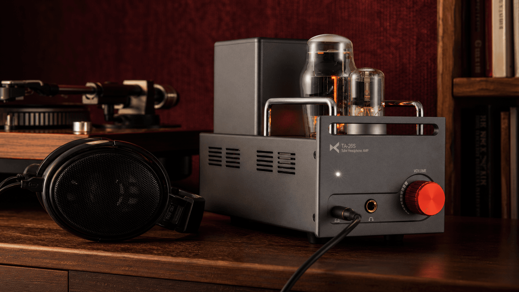 Desktop Tube Headphone Amplifier.
