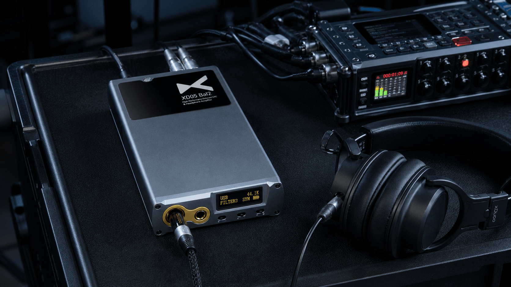 High-Power Portable DAC & Headphone Amplifier.