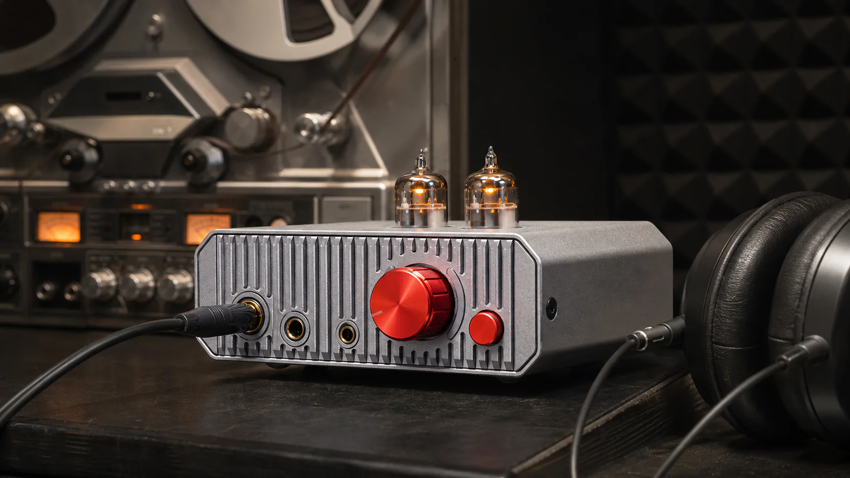 Compact tube DAC and Class A headphone amplifier