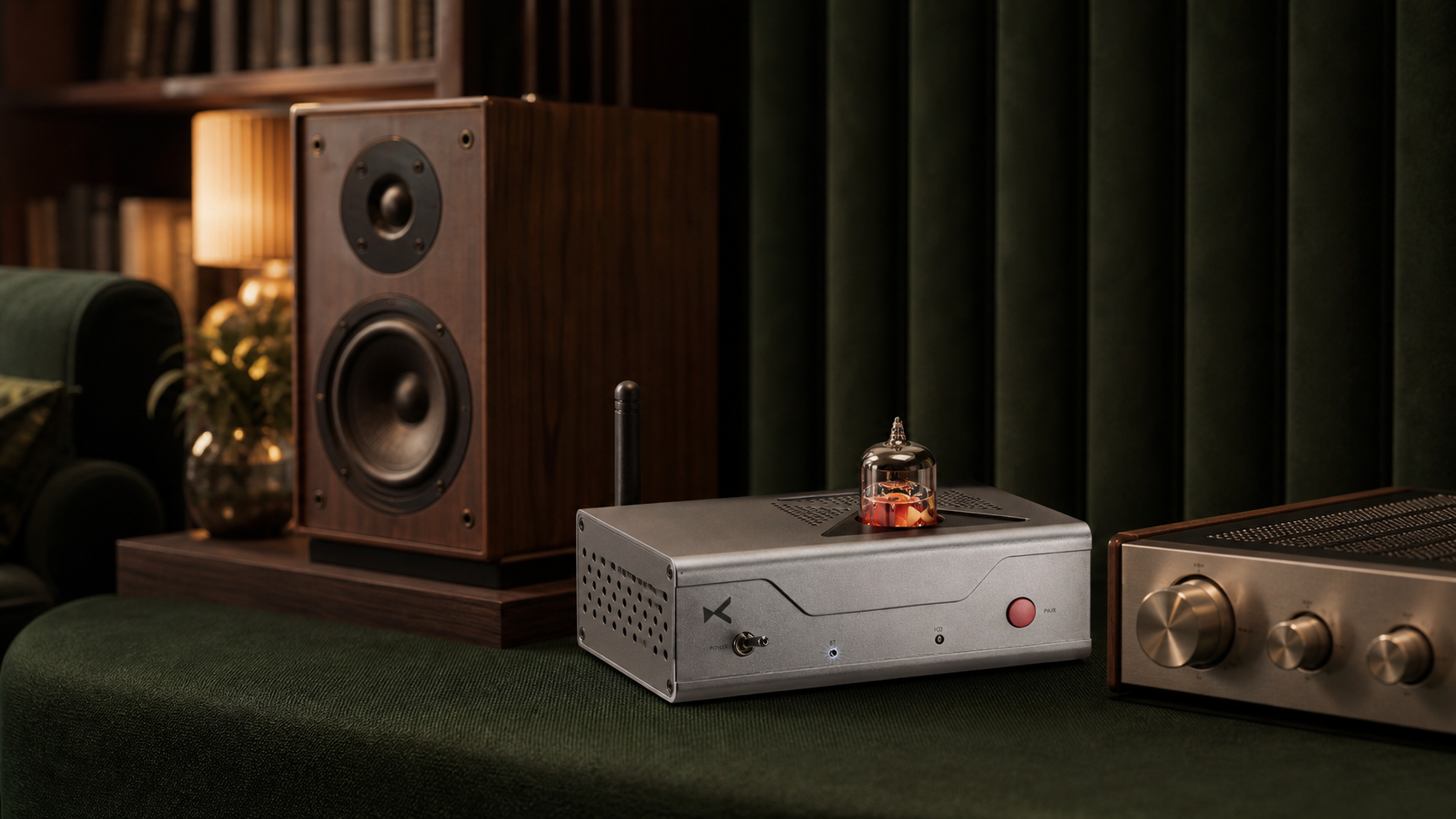 Bluetooth 5.1 Tube DAC Receiver.