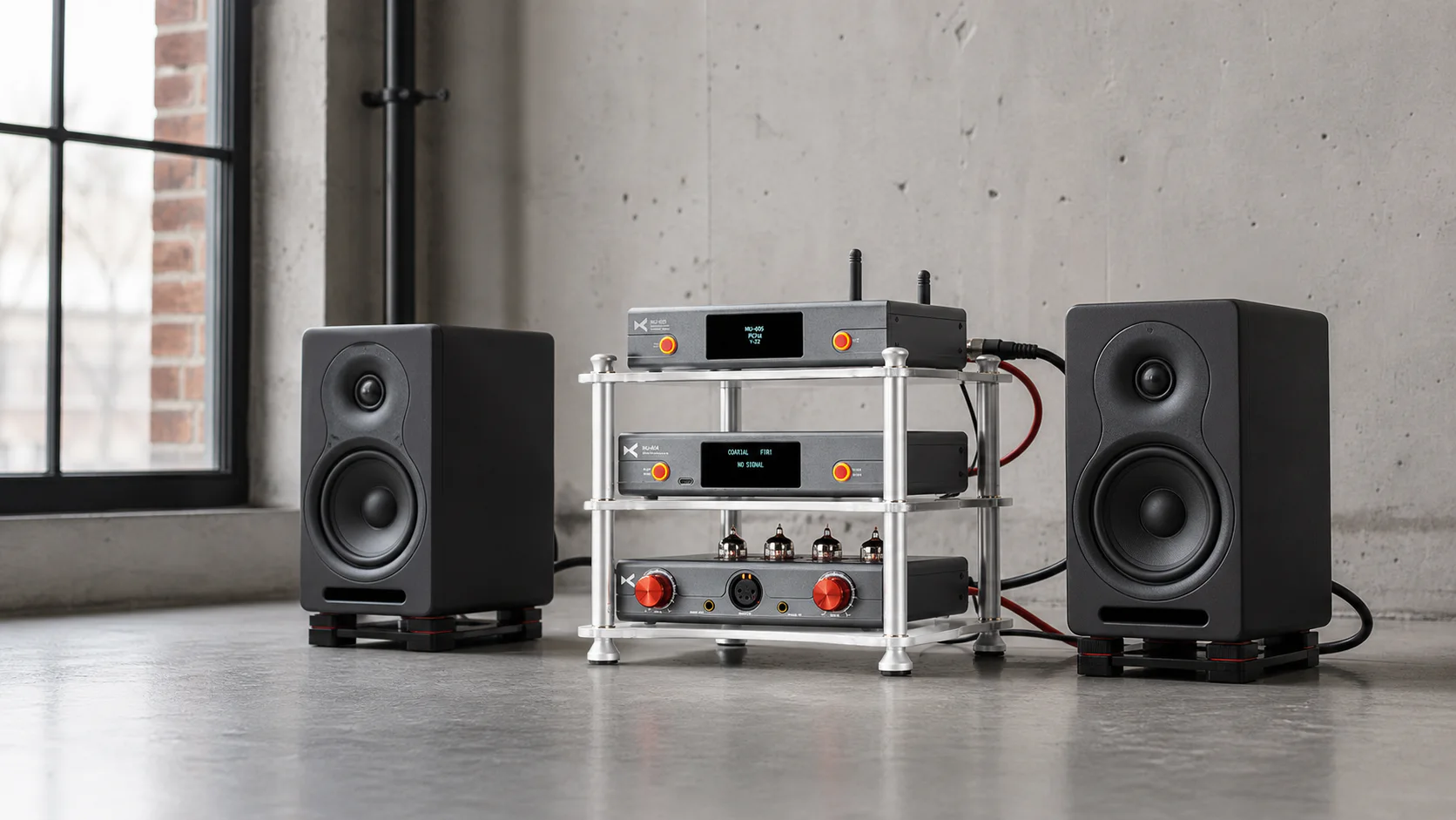 Balanced desktop DAC and digital preamplifier