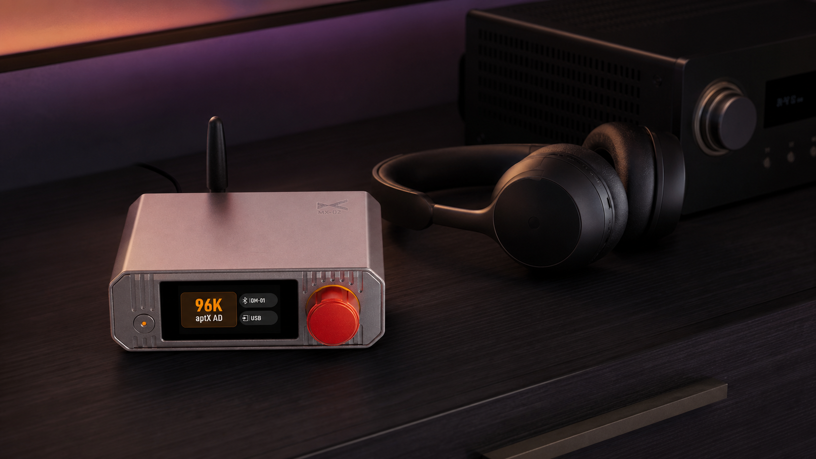 Bluetooth 5.4 Hi-Fi Audio Transmitter.