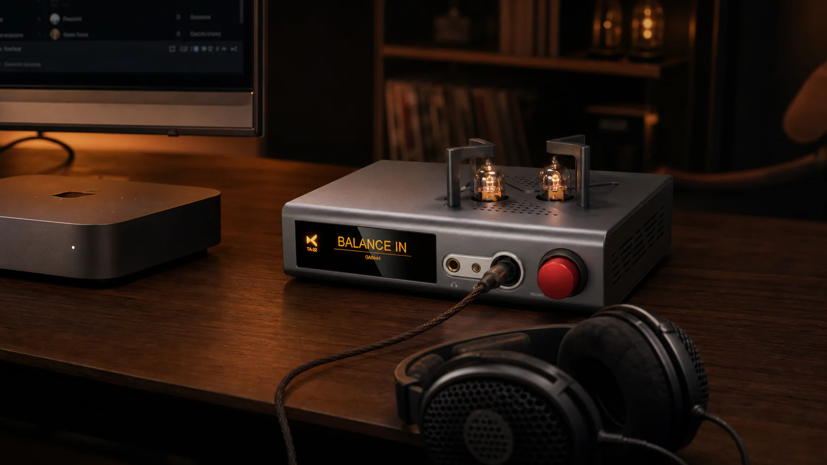Desktop Hybrid DAC & Headphone Amplifier.