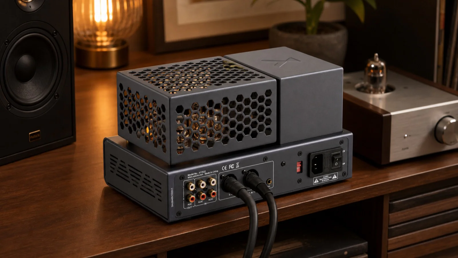 Balanced Tube Power. Analog Presence.
