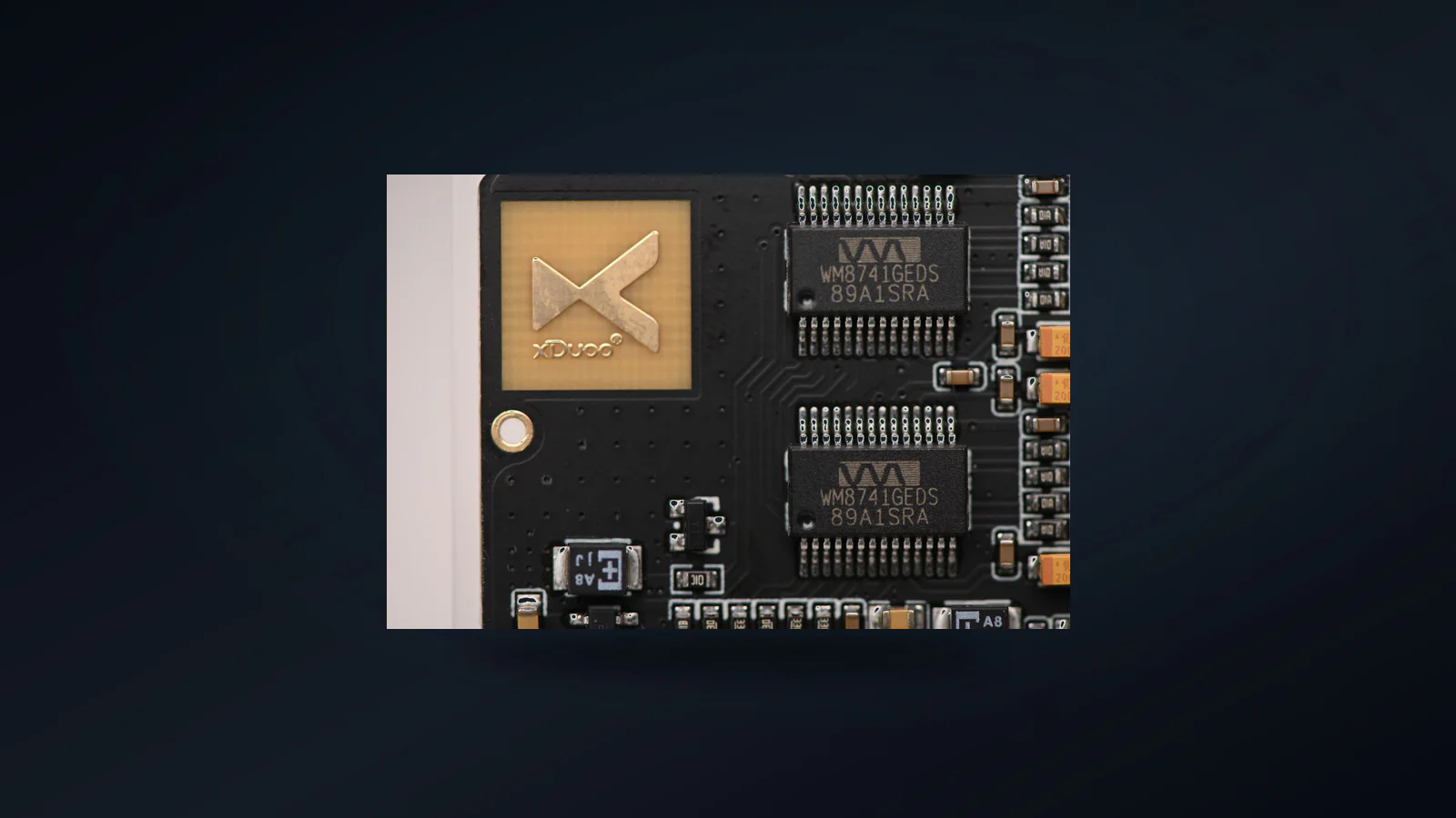 WM8741 Card top