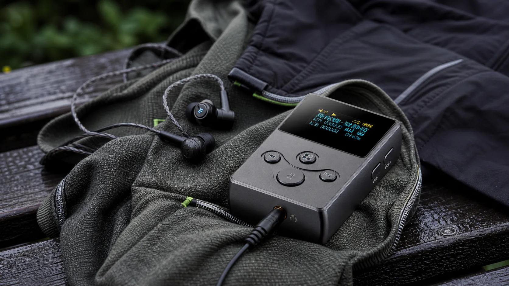 Pocket High-Resolution Music Player.