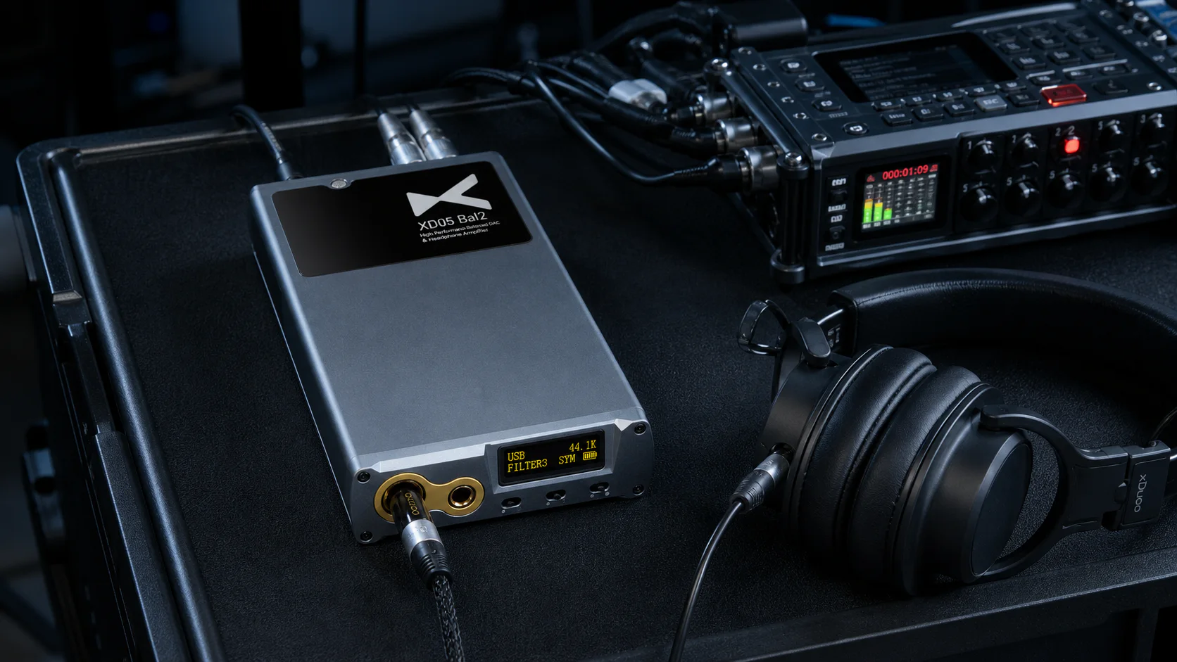 High-Power Portable DAC & Headphone Amplifier.