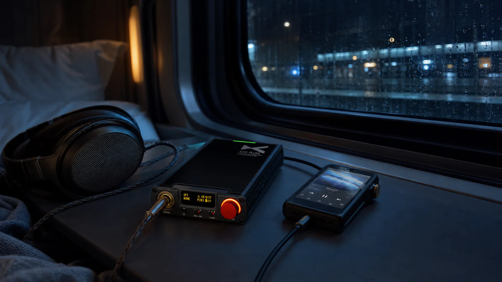 1200mW Portable DAC & Headphone Amplifier.