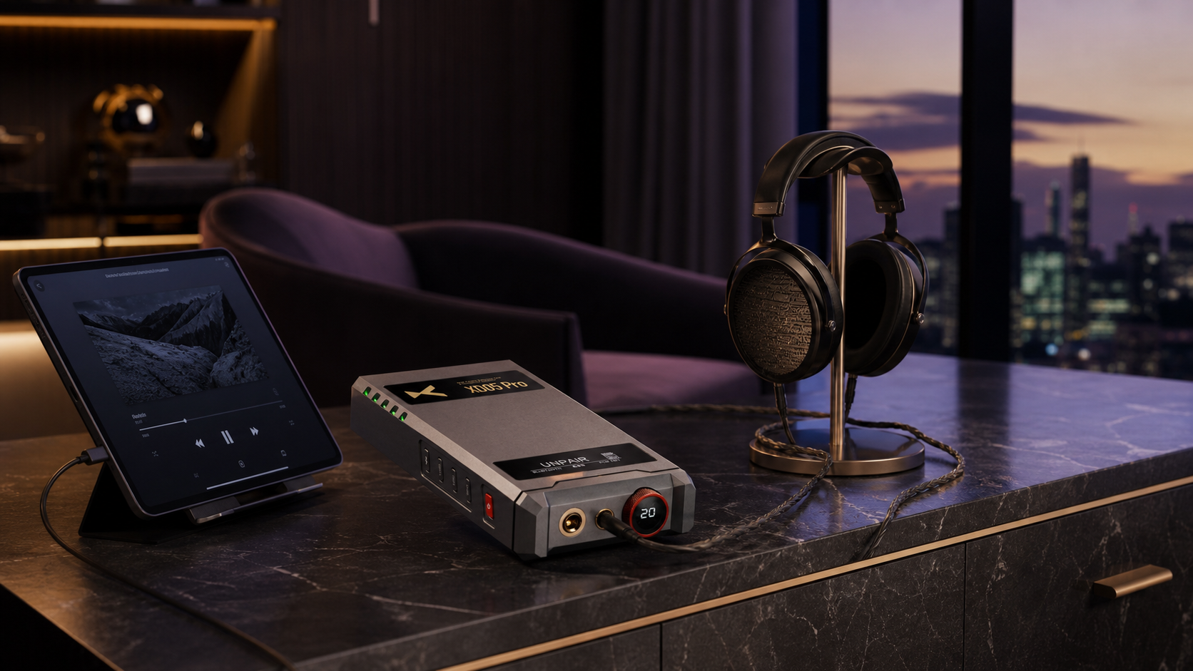 Flagship Modular Portable DAC & Headphone Amplifier.